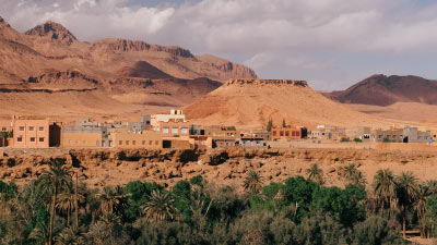 Alrededores de la ciudad de Midelt en Marruecos.